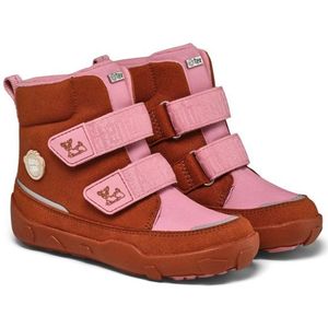 Affenzahn - Kids Mid Boot Chamude Comfy - Winterschoenen - Rood/Roze - Waterdicht