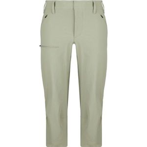 Stoic Womens HoforsSt Softshell Pants Capri Light Short (Dames |olijfgroen/grijs)