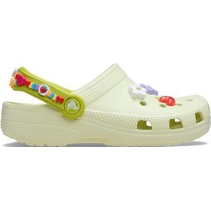 Crocs - Kid's Classic Graphic Clog - Sandalen - Beige/Groen