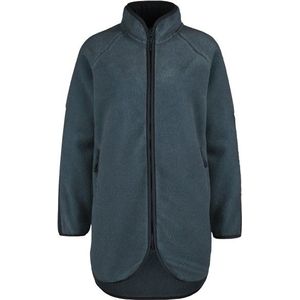 Stoic Womens MerinoHighPile357 VallsboSt Coat Fleecevest (Dames |blauw)