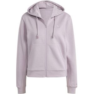 adidas Womens All SZN Full Zip Hoodie Hoodie (Dames |purper)