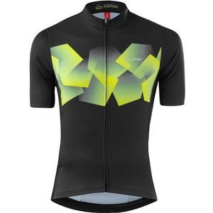 Löffler Bike Jersey Full Zip Leaves Hotbond Fietsshirt (Heren |zwart)