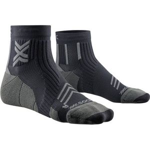 X-Socks Run Expert Ankle Hardloopsokken (grijs/zwart)