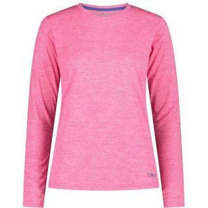 CMP Womens Longsleeve T-Shirt Sportshirt (Dames |roze)
