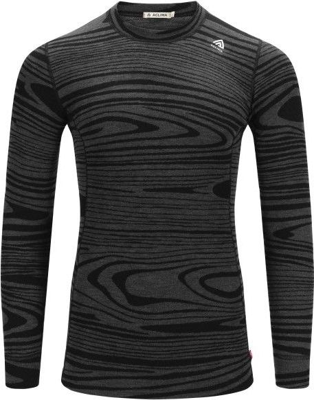 Aclima - WW Crew Neck - Merino-ondergoed - Zwart