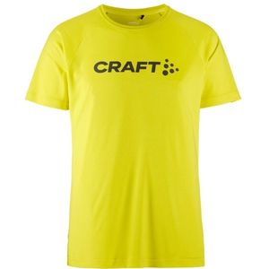 Craft Core Unify Logo Tee Sportshirt (Heren |geel)