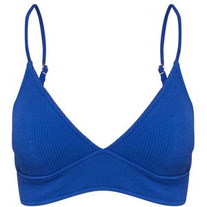 Banana Moon Womens Miko Scrunchy Bikinitop (Dames |blauw)