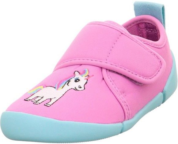 Superfit - VENTI WMS - Pantoffels - Lila - Blote Voeten Schoen met Klittenbandsluiting