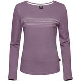 Chillaz Womens Dalmatien Ornament Longsleeve (Dames |purper)