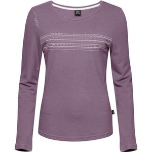 Chillaz Womens Dalmatien Ornament Longsleeve (Dames |purper)