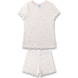 Sanetta Kids Pyjama Short AOP 233538 Pyjama (Kinderen |wit)