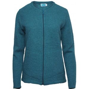 Reiff Womens Kreppjacke Nici Wollen vest (Dames |blauw)