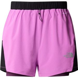 The North Face Womens 2 in 1 Shorts Hardloopshort (Dames |roze)