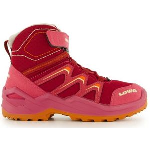 Lowa Kids Maddox Warm GTX Mid Junior Winterschoenen (Kinderen |rood |waterdicht)