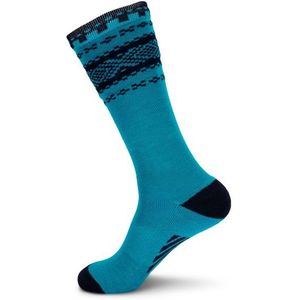 Dale of Norway Cortina Knee Socks Merinosokken (turkoois)