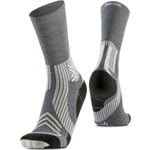 X-Socks Run Expert Silk Merino Crew Hardloopsokken (grijs)