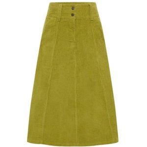 Tranquillo Womens Cordrock aus Biobaumwolle Rok (Dames |olijfgroen)