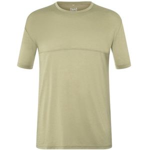 supernatural Oversized Tee T-shirt (Heren |beige/olijfgroen)