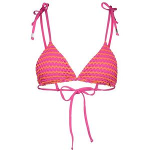 Seafolly - Mesh Effect Slide Tri - Bikinitop - Roze