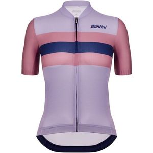 Santini Womens Eco Sleek Bengal Fietsshirt (Dames |purper)