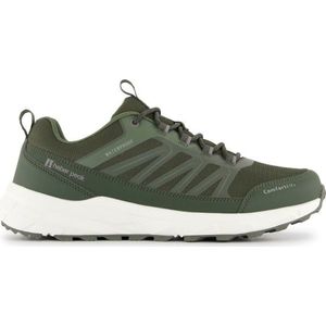 Heber Peak EvergreenHe Low Waterproof Multisportschoenen (olijfgroen/wit |waterdicht)