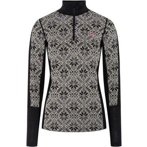 Kari Traa - Anna Half Zip - Merino-ondergoed - Grijs