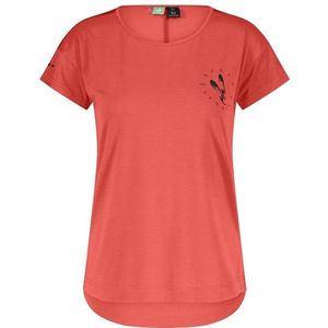Scott Womens Trail Flow Dri S/S Shirt Sportshirt (Dames |rood)