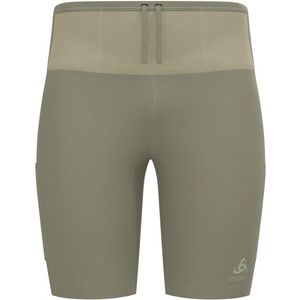 Odlo X-Alp Trail Cargo Tights Short Hardlooplegging (Heren |olijfgroen)
