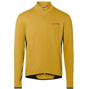 Vaude Matera L/S Tricot II Fietsshirt (Heren |geel)
