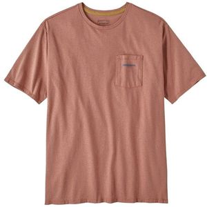 Patagonia Boardshort Logo Pocket Responsibili-Tee T-shirt (Heren |bruin)