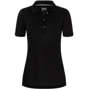 supernatural Womens Sporty Polo Poloshirt (Dames |zwart)
