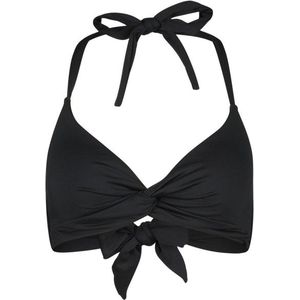 DEDICATED Womens Bikini Top Gullholma Bikinitop (Dames |zwart)