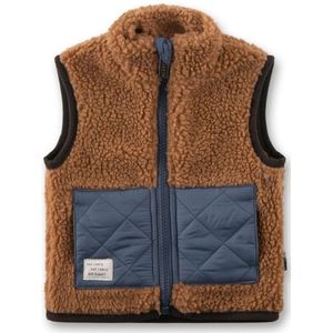 Sanetta Kids Vest 12286 Fleecebodywarmer (Kinderen |bruin)