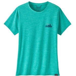 Patagonia Womens Cap Cool Daily Graphic Shirt Sportshirt (Dames |turkoois)