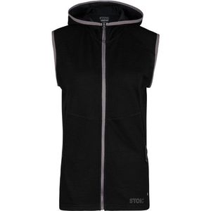 Stoic Womens Merino260 StadjanSt  Vest Merinobodywarmer (Dames |zwart)
