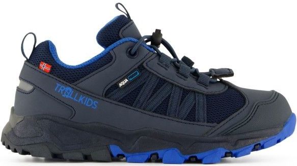 Trollkids - Kid's Tronfjell Hiker Low - Multisportschoenen - Blauw - PU-coating