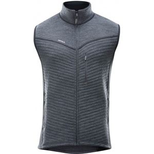 Devold Tinden Spacer Vest Merinobodywarmer (Heren |blauw/grijs)