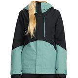 Volcom Womens VCo Eras Insulated GORE-TEX Jacket Ski-jas (Dames |turkoois/zwart |waterdicht)
