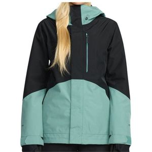 Volcom Womens VCo Eras Insulated GORE-TEX Jacket Ski-jas (Dames |turkoois/zwart |waterdicht)