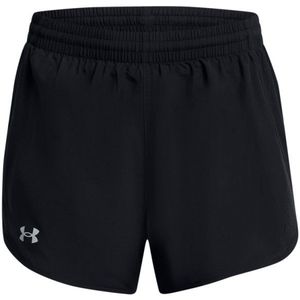 Under Armour Womens Fly By 2-In-1 Short Hardloopshort (Dames |zwart)