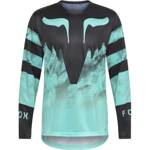 FOX Racing Ranger L/S Jersey Kairos Fietsshirt (Heren |turkoois)