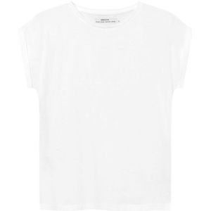 DEDICATED Womens T-Shirt Visby Base (Dames |wit)