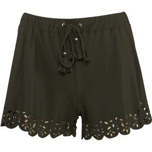 Banana Moon Womens Meow Huawei Boardshort (Dames |olijfgroen)