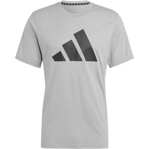 adidas Training-Essentials FR Logo Tee Sportshirt (Heren |grijs)