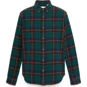 Timberland Midweight Flannel Check Shirt Overhemd (Heren |beige)