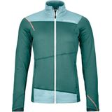 Ortovox - Womens Fleece Light Jacket - Fleecevest - Turkoois
