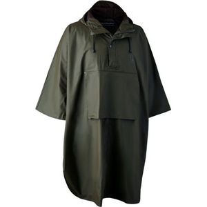 Deerhunter Hurricane Rain Poncho Poncho (zwart/olijfgroen |waterdicht)