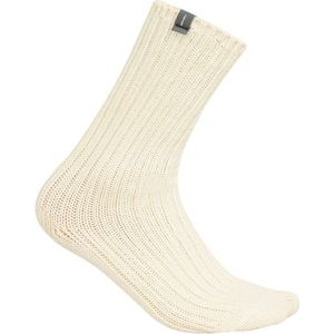 Icebreaker - Merino Ski Lodge Crew - Multifunctionele Sokken - Wit/Beige