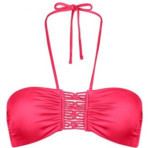 Watercult Womens Makramé Love Bikini Top 7687 Bikinitop (Dames |roze)