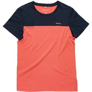 Devold - Classic Linear - T-shirt - Blauw - Merinowol - 150 g/m²